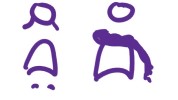 agree person is purple
